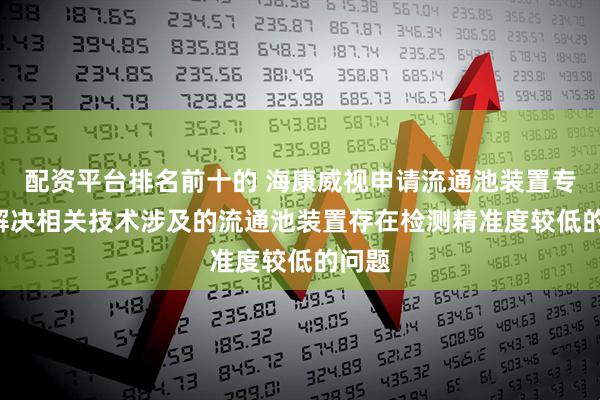 配资平台排名前十的 海康威视申请流通池装置专利, 解决相关技术涉及的流通池装置存在检测精准度较低的问题